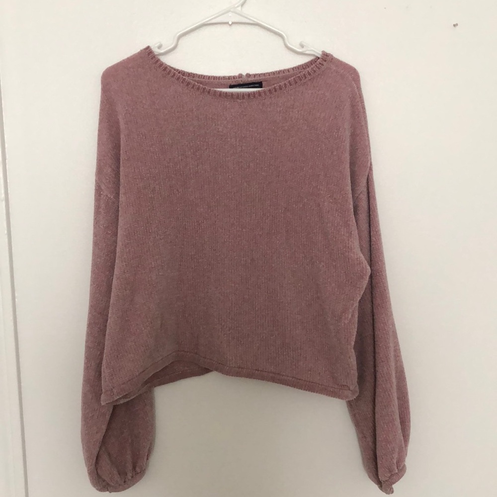 American eagle sweater balloon sleeves